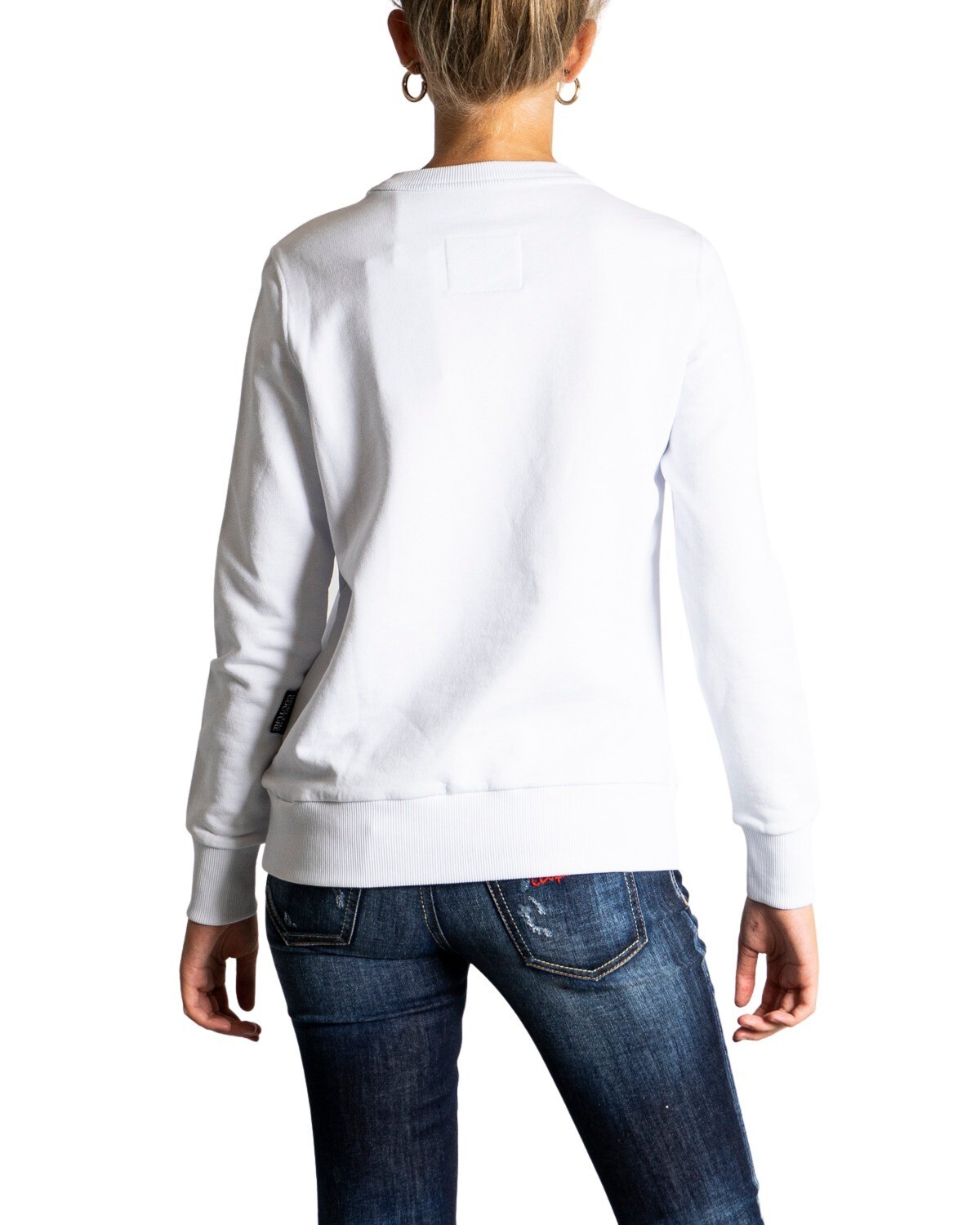 Biela mikina Versace Jeans Couture