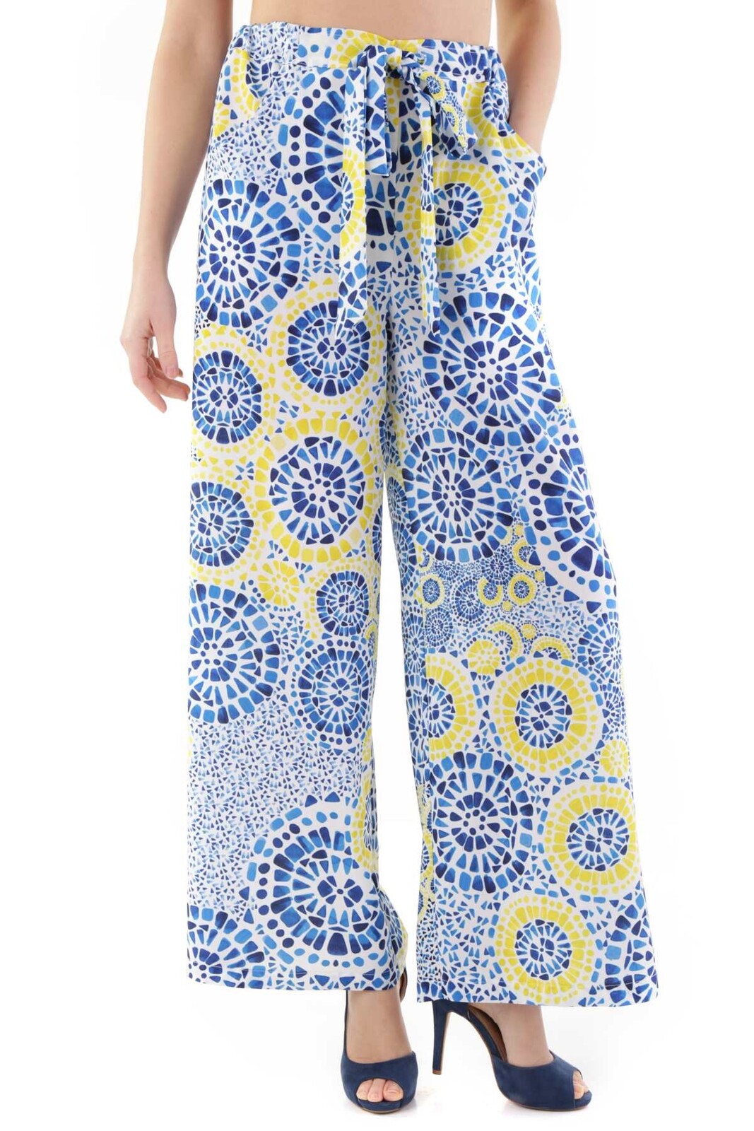 Vzorované nohavice Cristina Gavioli