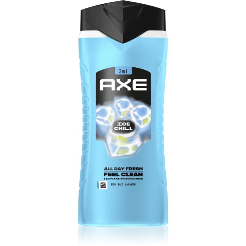Axe Ice Chill sprchový gél na tvár, telo a vlasy 400 ml