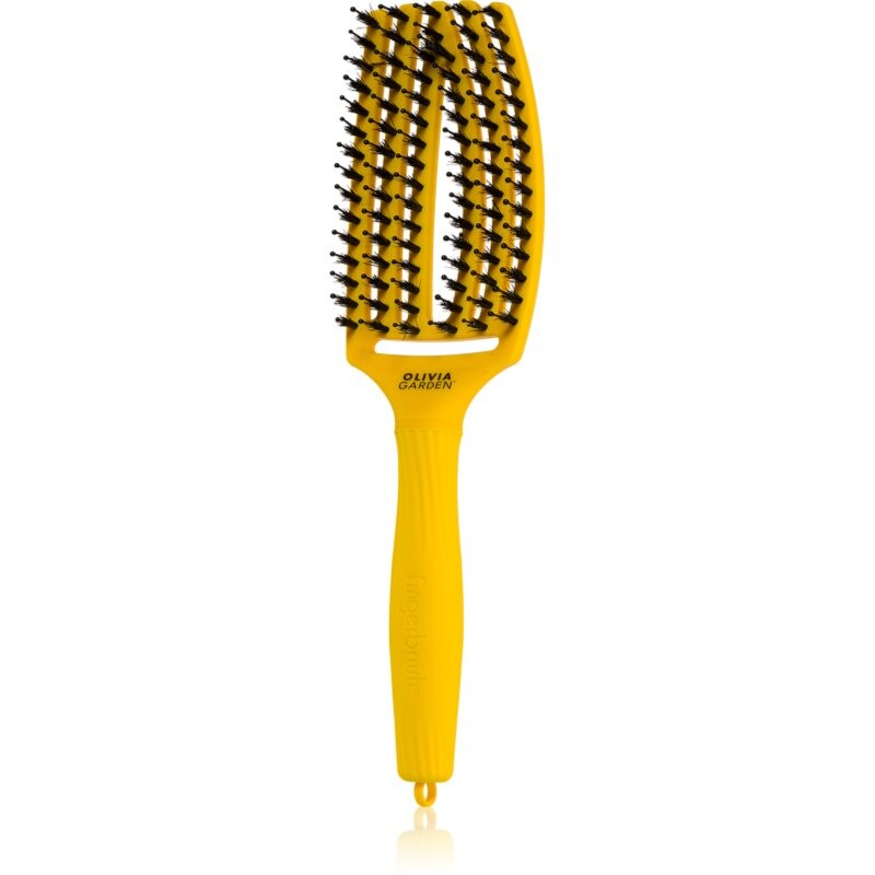 Olivia Garden 90s Party plochá kefa Sweet Lemonade 1 ks