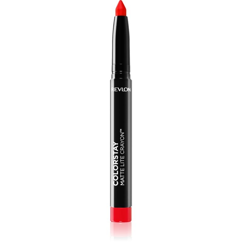 Revlon Cosmetics ColorStay™ Matte Lite Crayon matný rúž v ceruzke odtieň 009 Ruffled Feathers 1,4 g