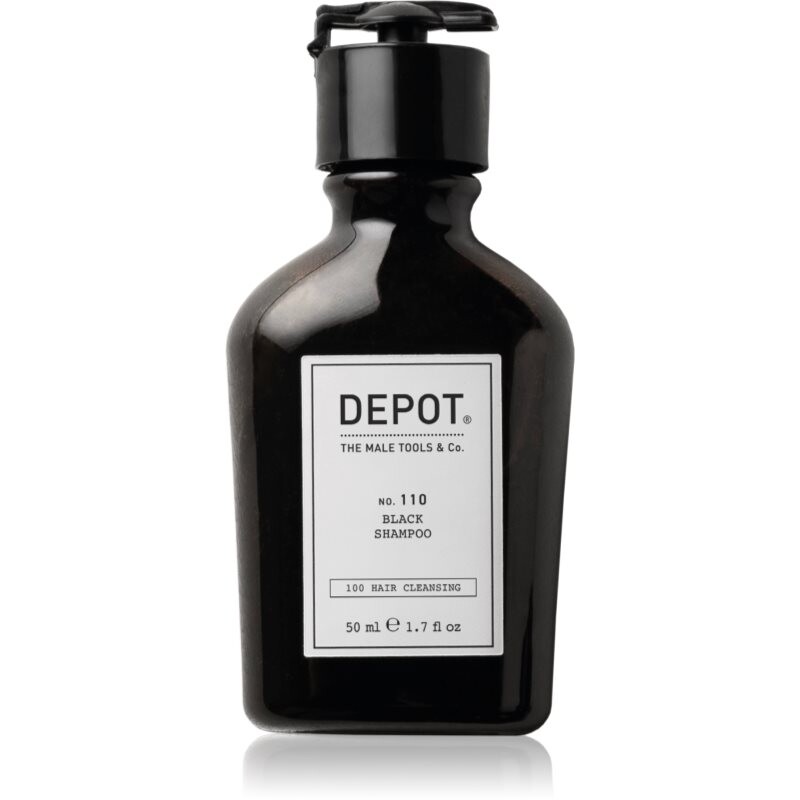 Depot No. 110 Black Shampoo šampón neutralizujúci mosadzné podtóny 50 ml