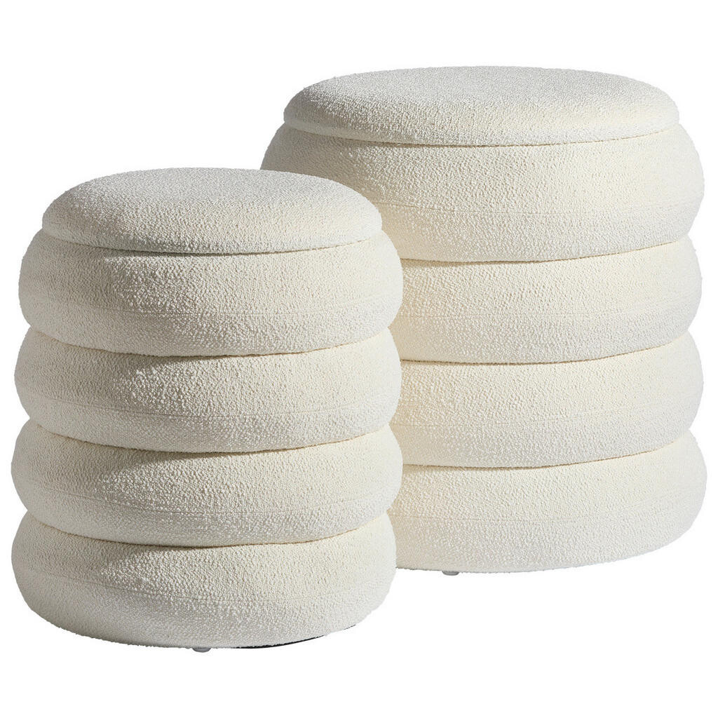 MID.YOU TABURETKA „PUFF“, 35x38/38x44 cm