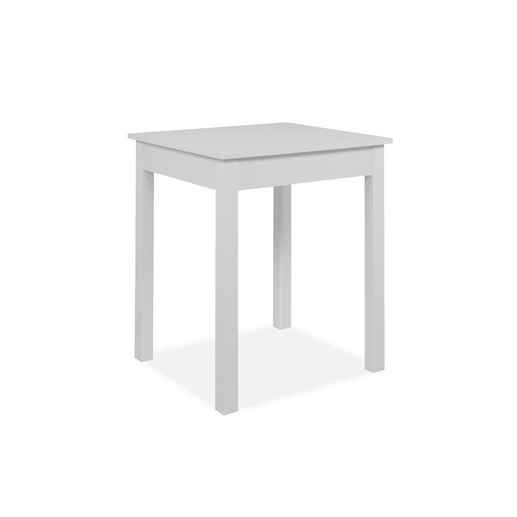 MID.YOU JEDÁLENSKÝ STÔL, biela, 60/67/76 cm