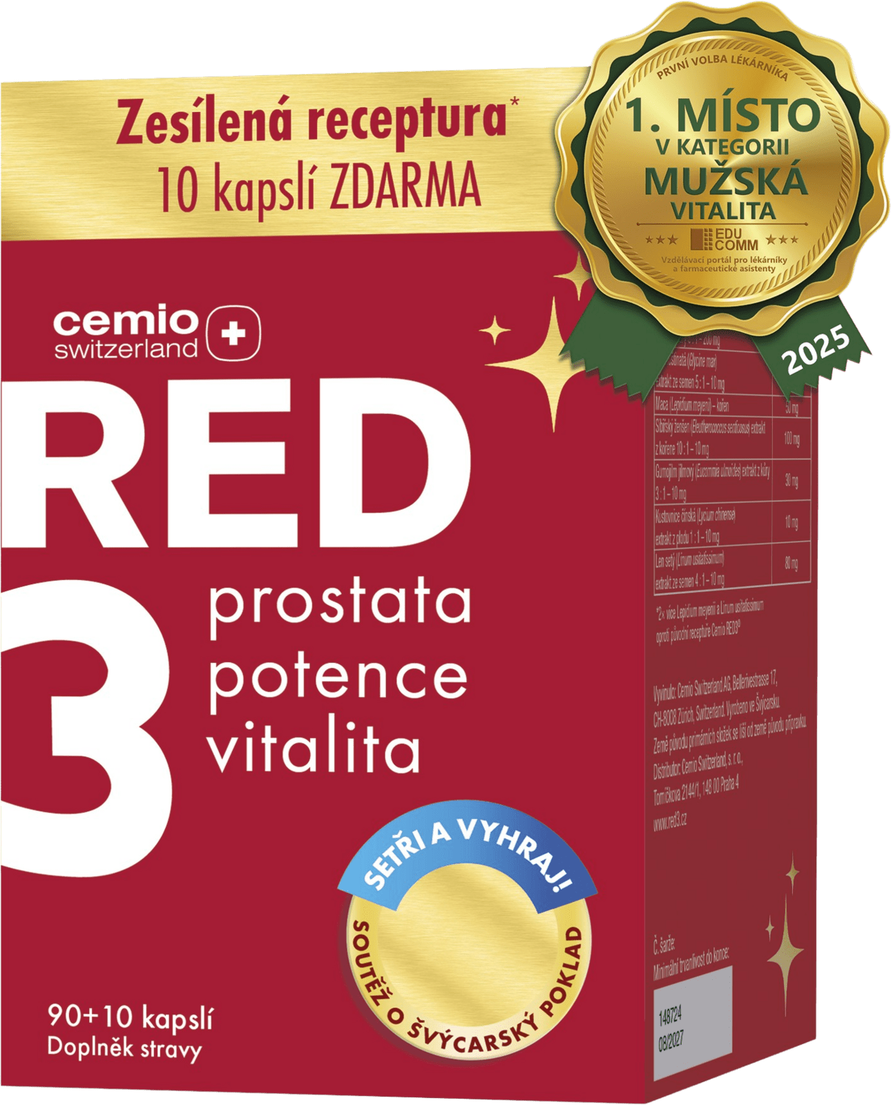 CEMIO RED3  100 kapsúl