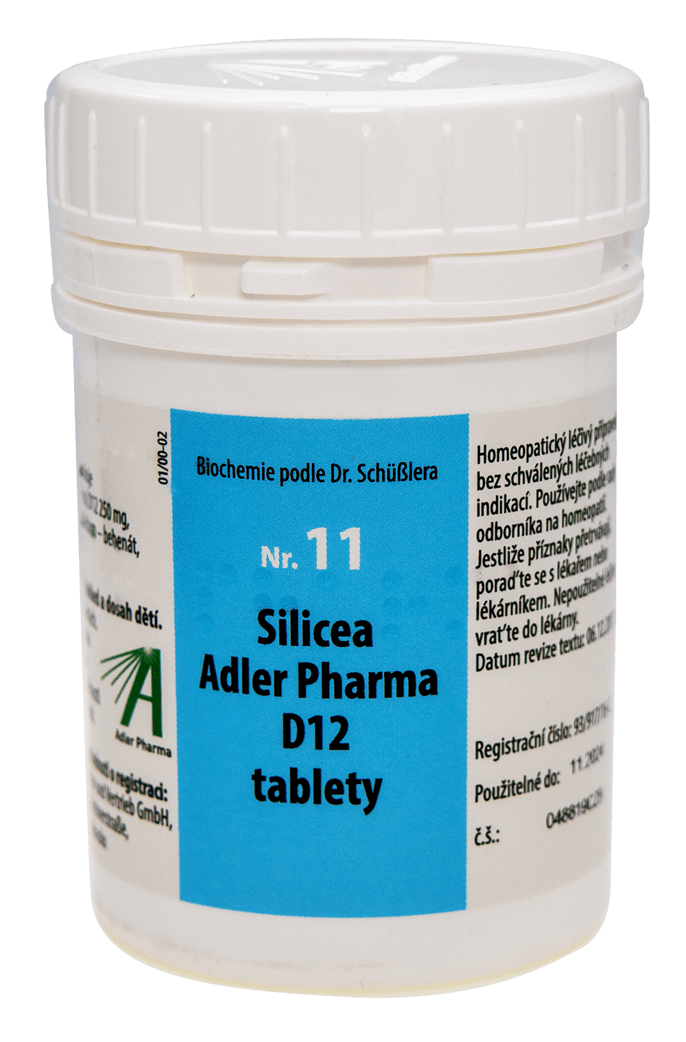 ADLER PHARMA Nr.11 Silicea D12 400 tablet