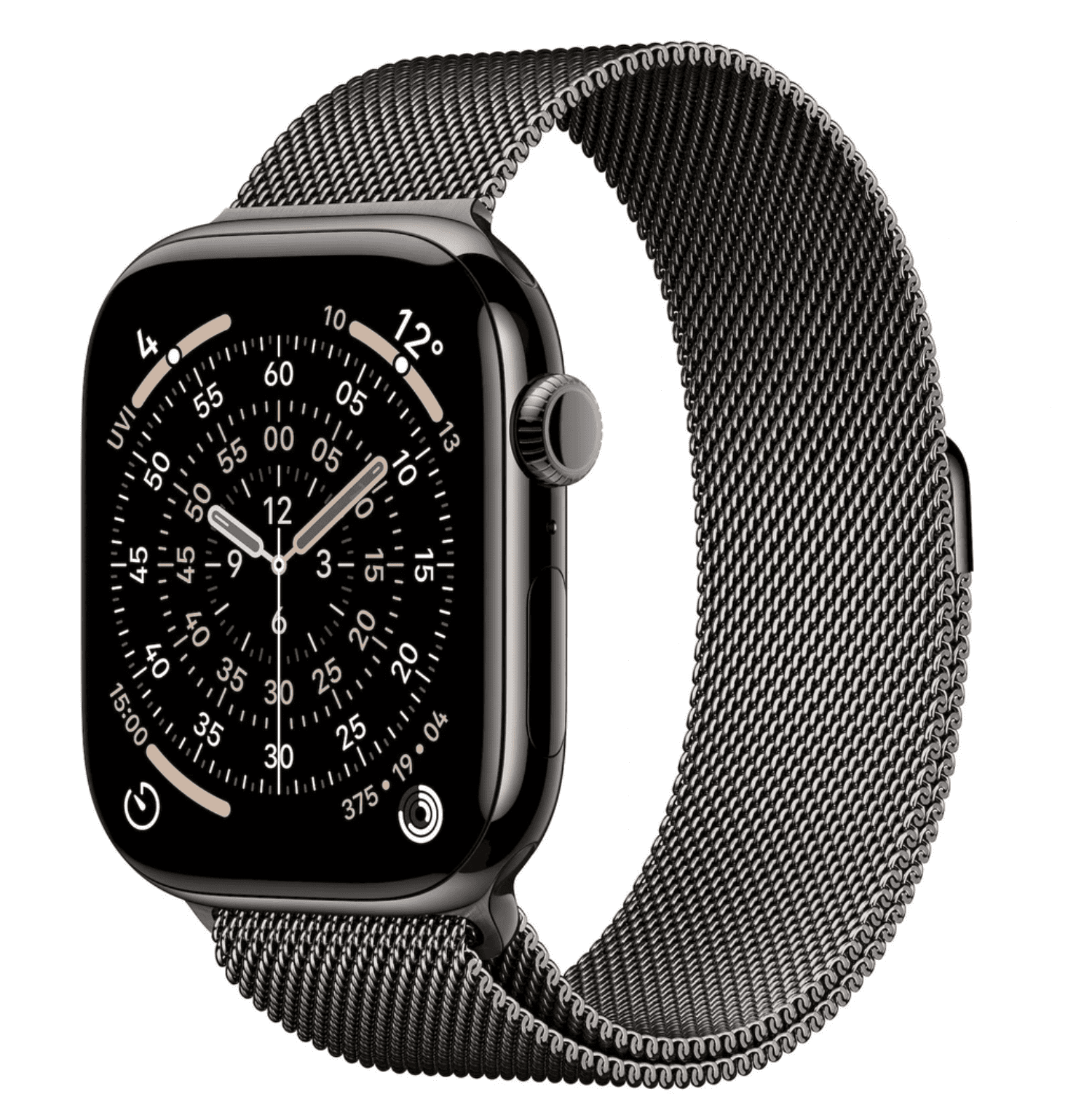 APPLE Watch 11 GPS + Cellular 46 mm Bridlicovo šedý titán s bridlicovo šedým milánskym ťahom- S/M