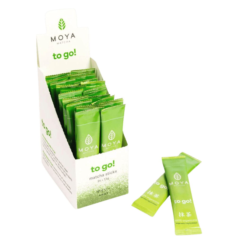 MOYA Organic matcha daily to go! 24 x 1.5 g