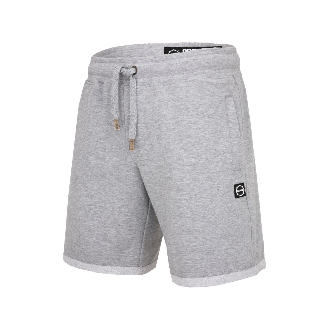 Kraťasy pánske Octagon Logo - sivé, L