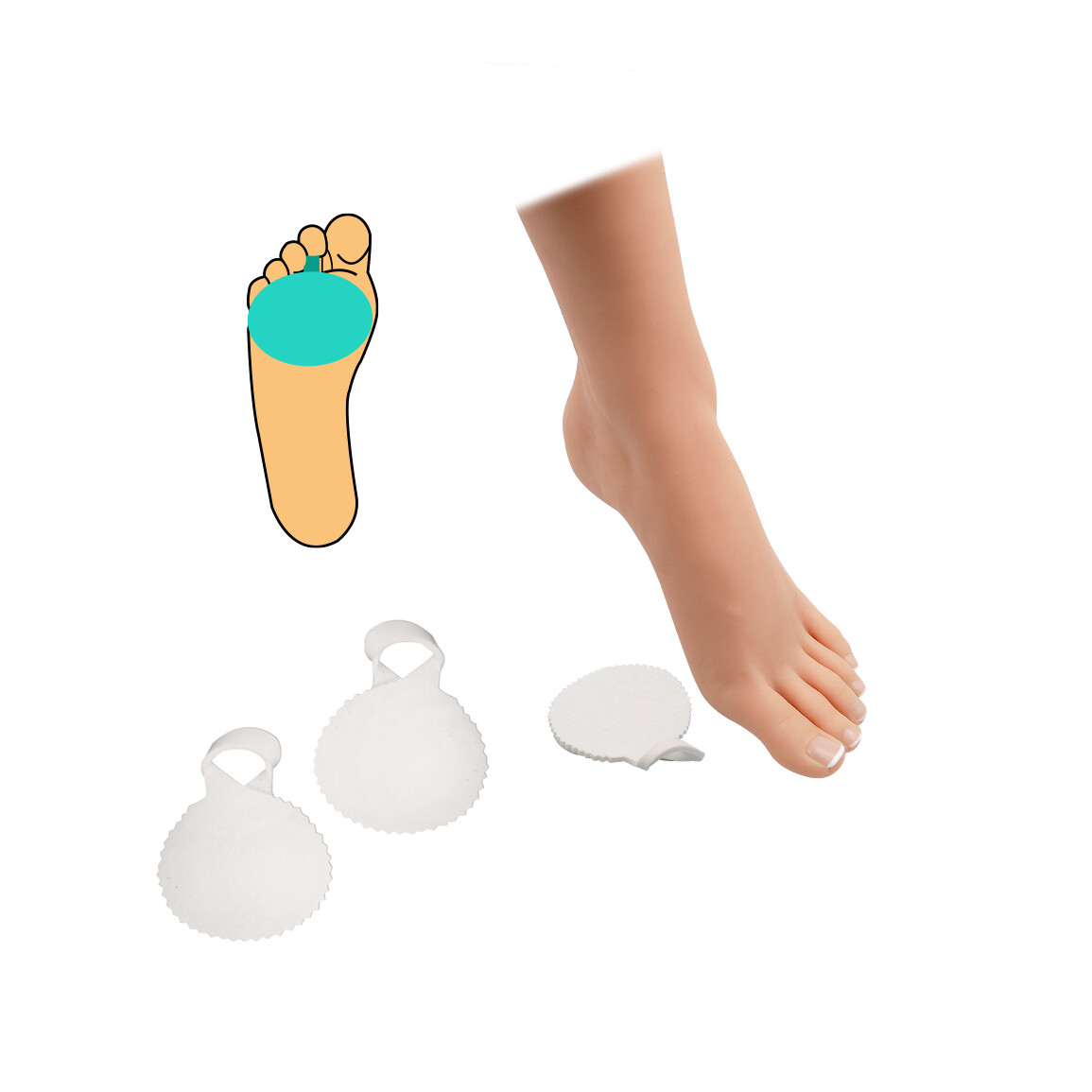 Metavankúšik HealMed Molitan - priehľadný