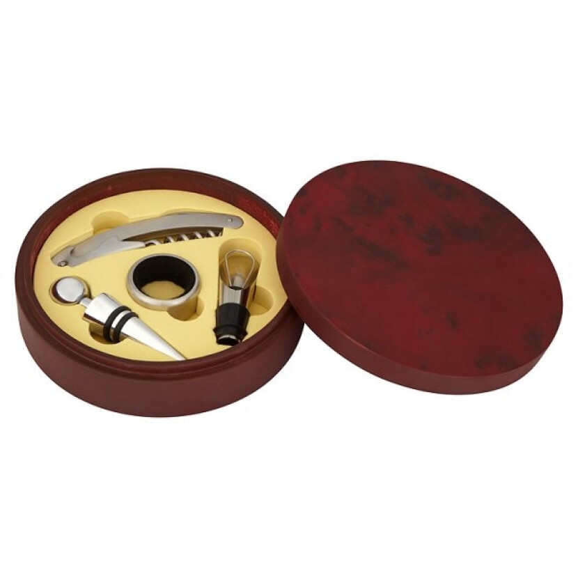 Súprava na víno 3109 - hnedá