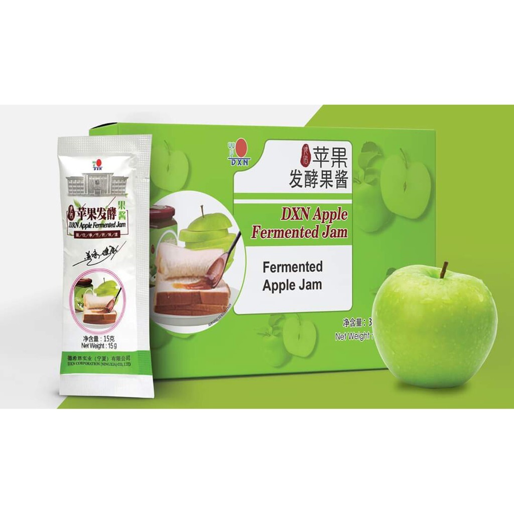 Fermentovaný jablkový džem DXN Apple 15 ml 20 sáčkov