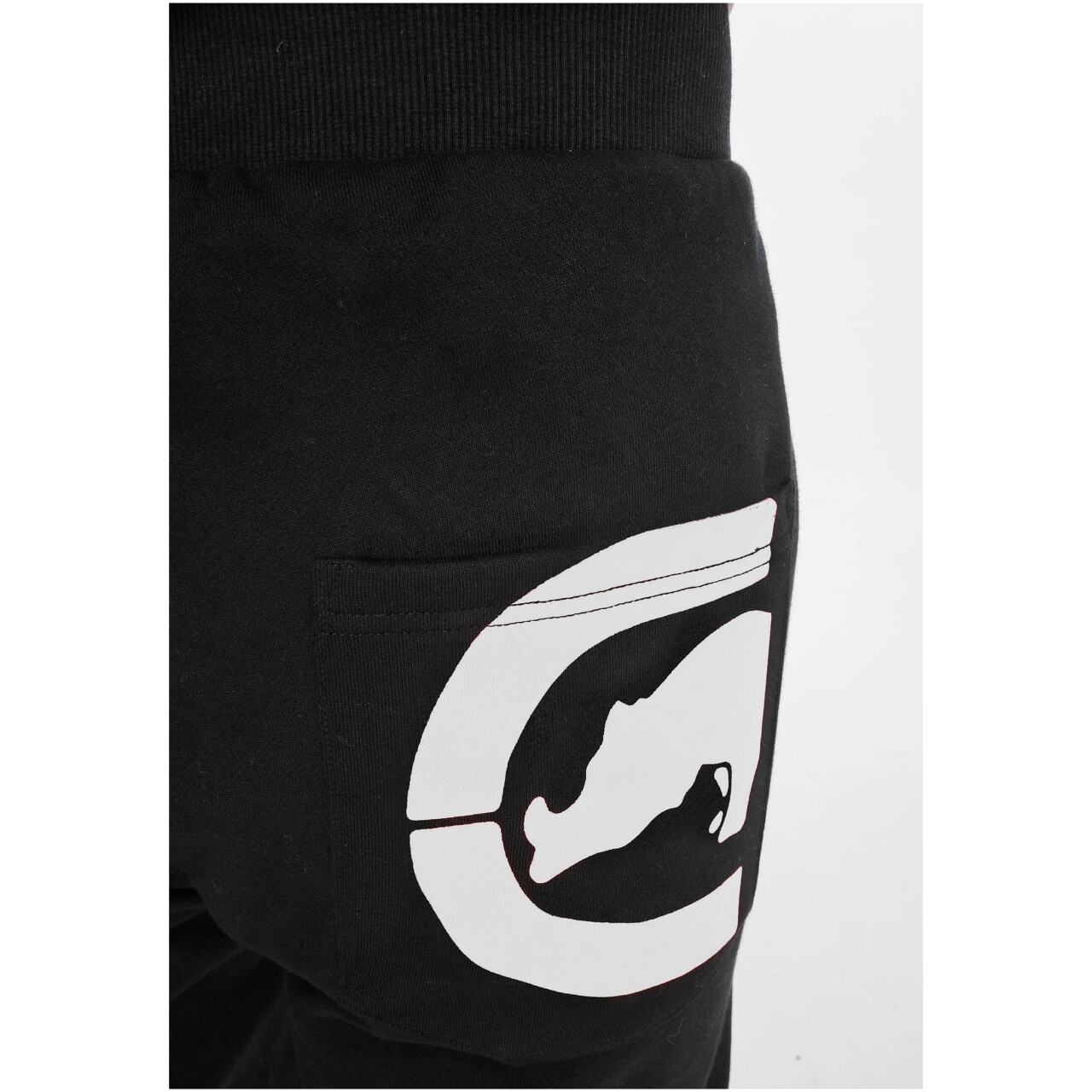 Nohavice športové Ecko Unltd. 2 Face - čierne-biele, 3XL