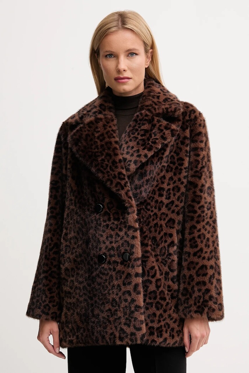 Kabát Joseph Ribkoff hnedá farba, 253937