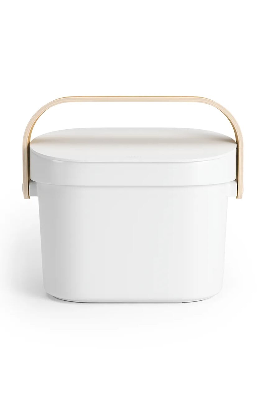 Kompostér Umbra Bellwood 4 L biela farba