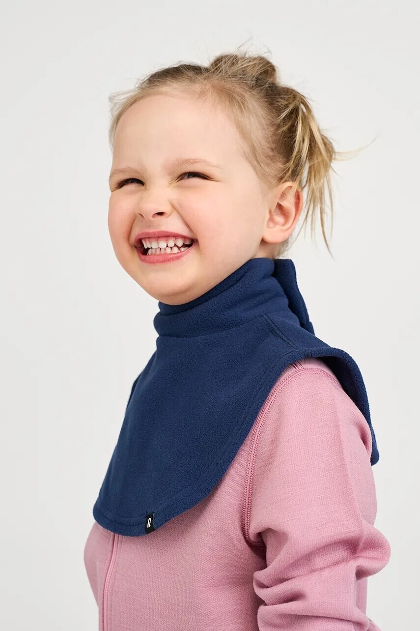 Detský šál komín Reima Legenda tmavomodrá farba, jednofarebná, 5300014C