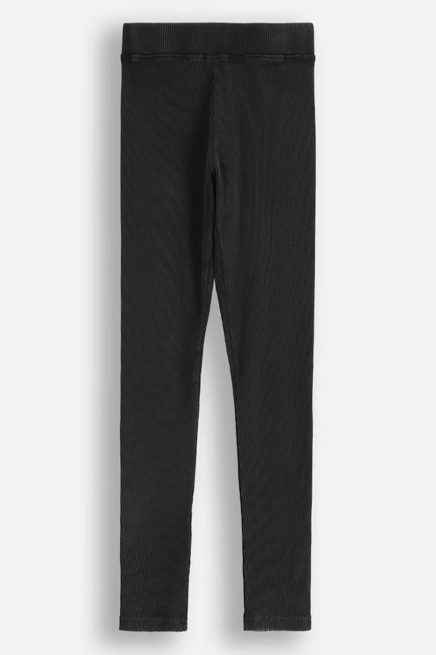 Detské bavlnené legíny Coccodrillo čierna farba, jednofarebná, CRAFT PUNK GIRL JUNIOR