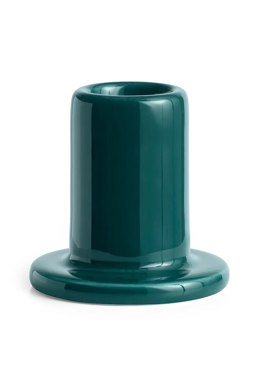 Dekoračný svietnik HAY Tube 5,5 x 5,5 cm zelená farba