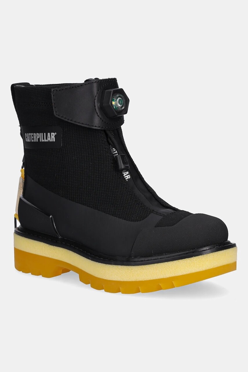 Topánky CAT Footwear CHANNEL TUNNEL čierna farba, P111711