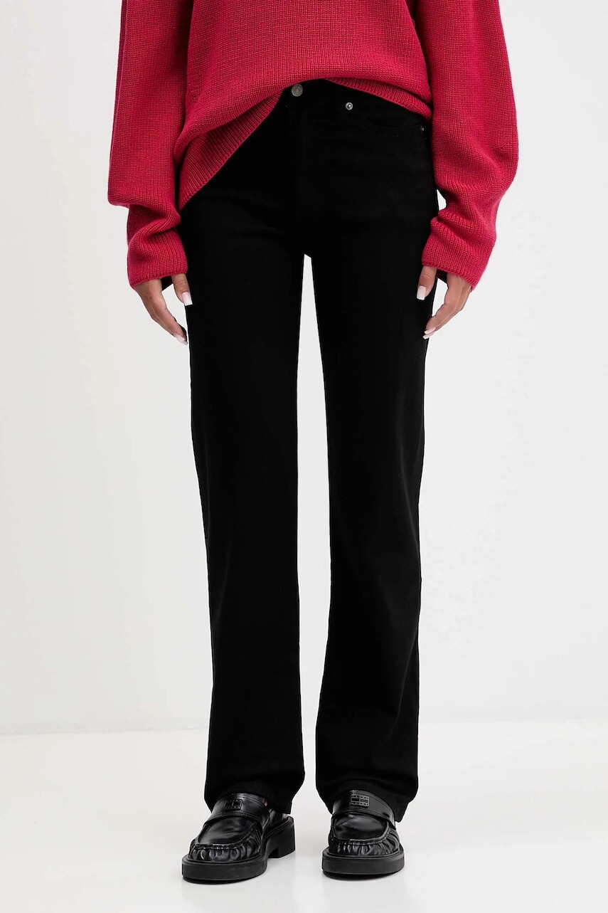 Rifle Tommy Jeans vysoký pás, DW0DW21978