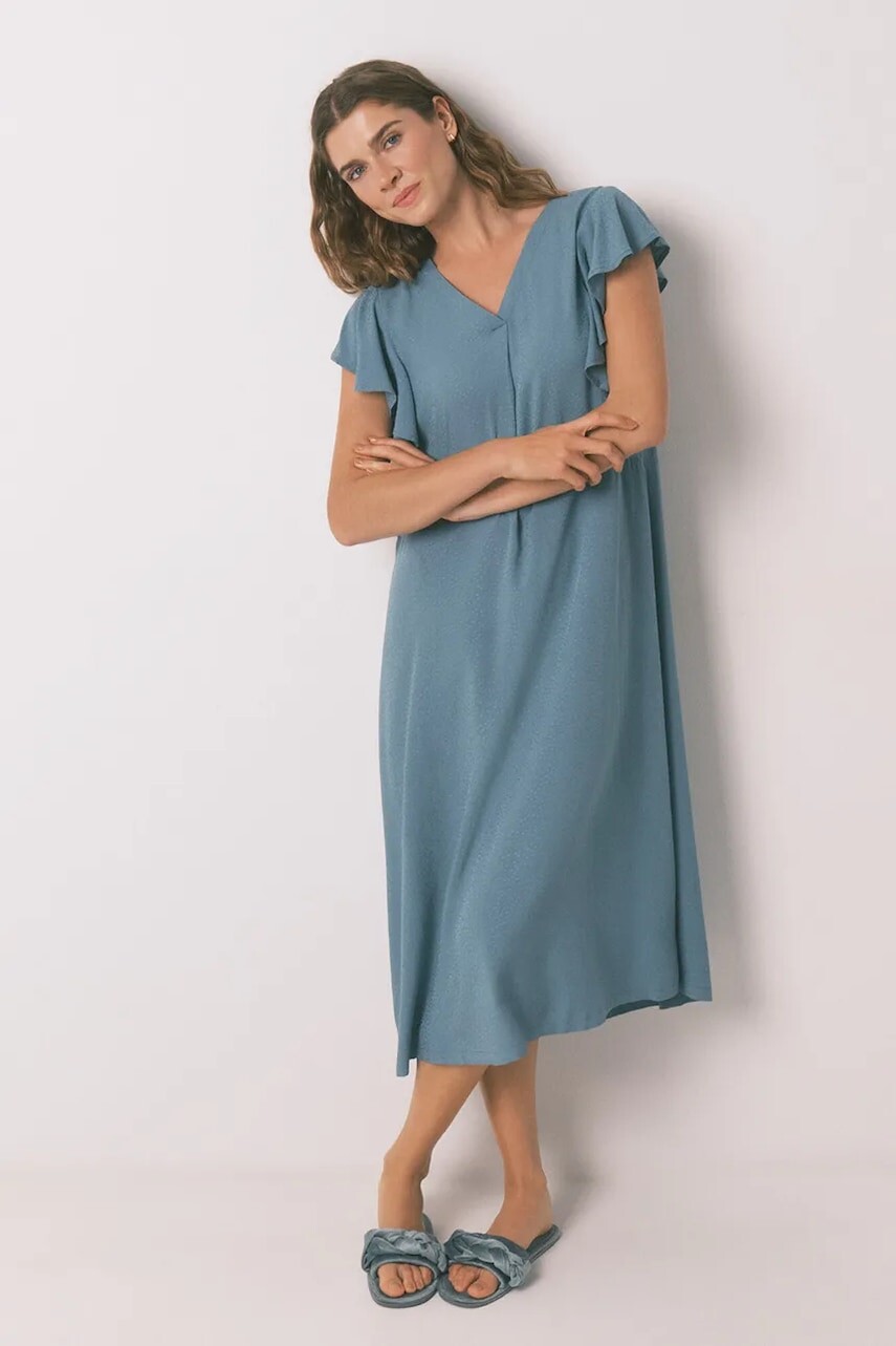 Nočná košeľa women'secret zelená farba, 4362325