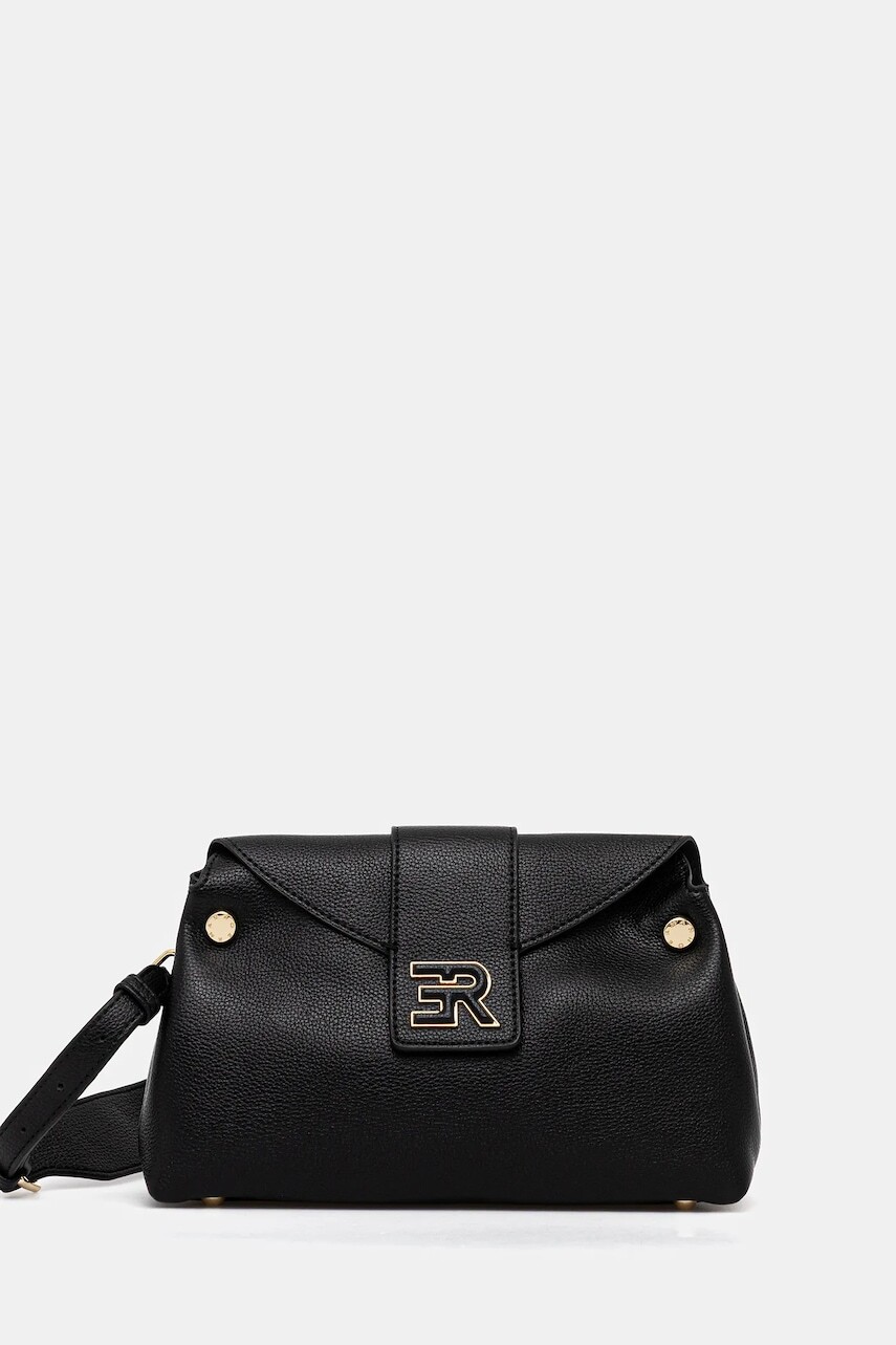 Kabelka ERMANNO Firenze čierna farba, 12401987