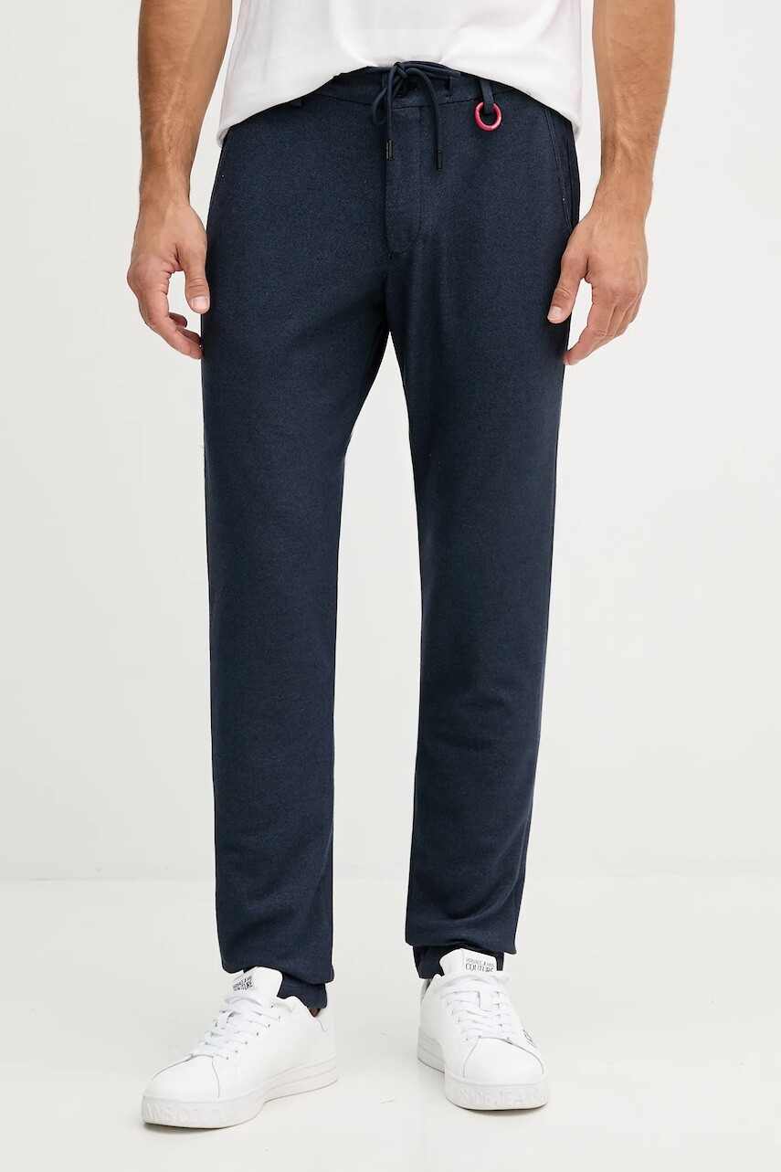 Nohavice Joop! tmavomodrá farba, priliehavé, 30048617