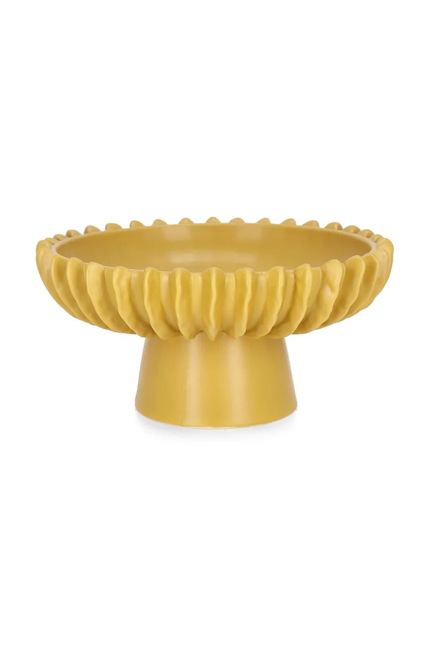 Etažérka Bizzotto Eldar 26 x 13,5 cm žltá farba