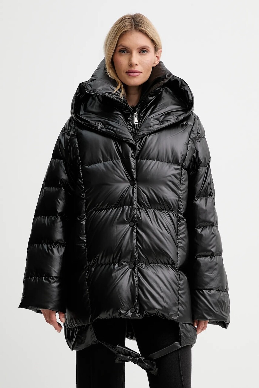 Páperová bunda MMC STUDIO čierna farba, zimná, OLORO.JACKET