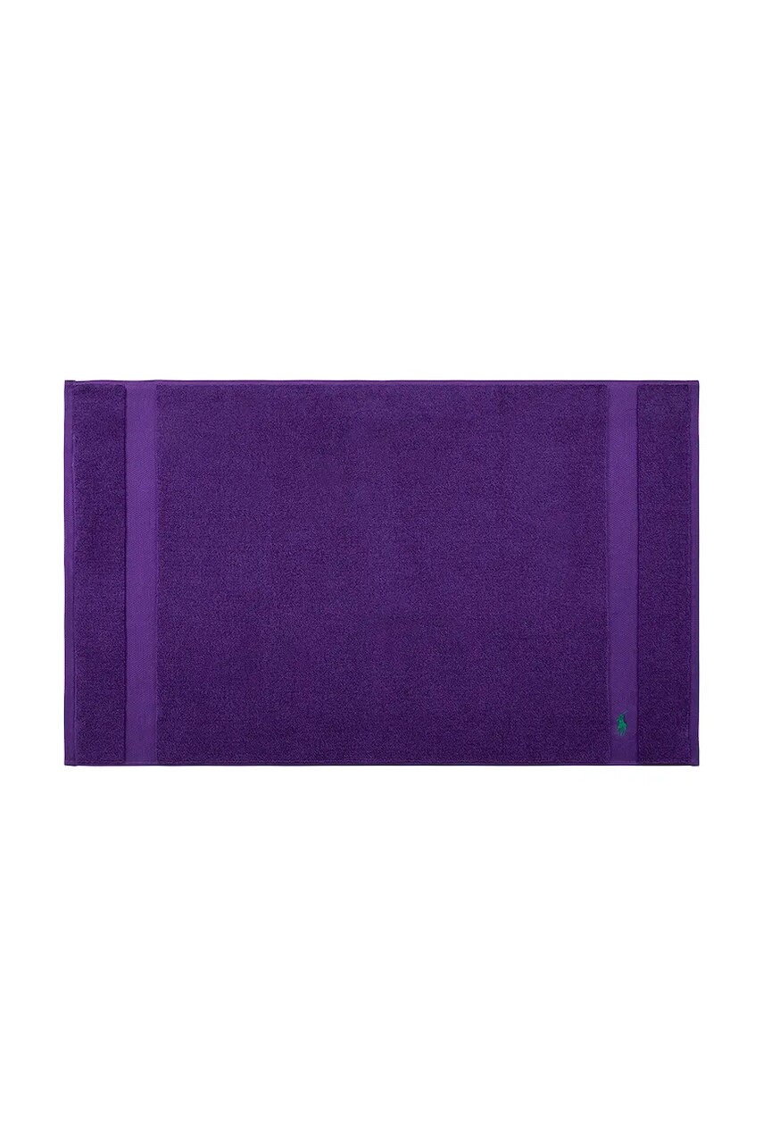 Kúpeľňová predložka Ralph Lauren POLOPLAY Chalet 55 x 90 cm fialová farba