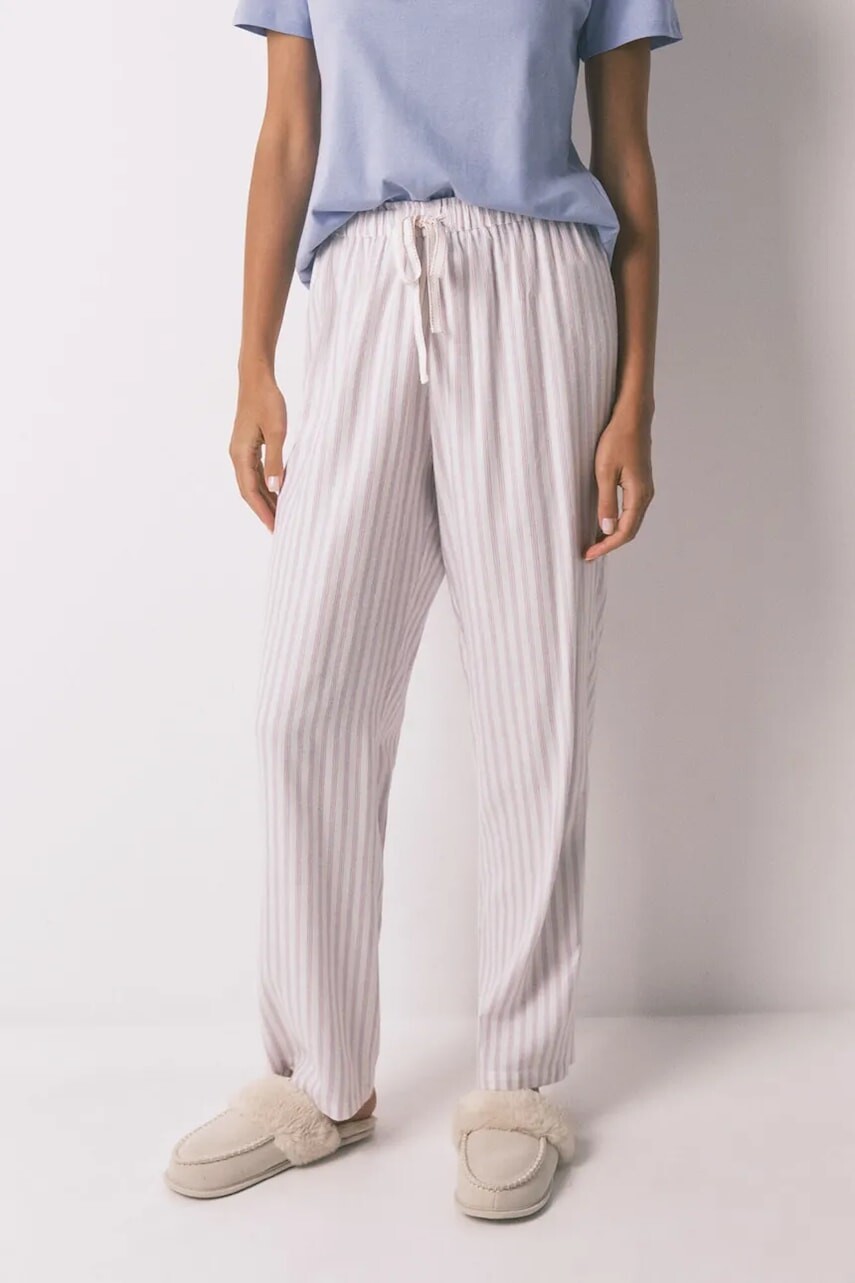 Pyžamové nohavice women'secret fialová farba, 3702252