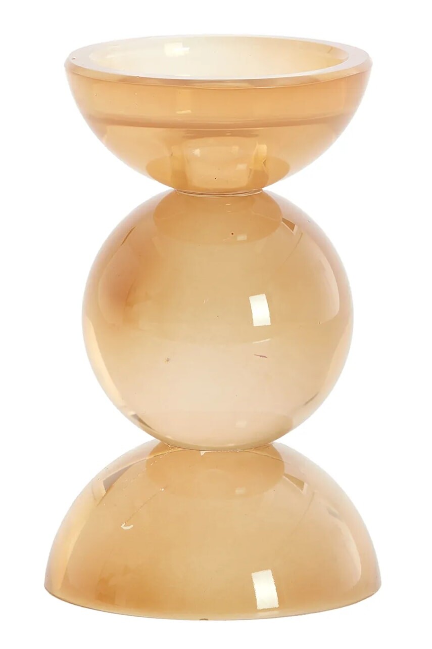 Dekoračný svietnik Light & Living 9,5 x 15,5 cm oranžová farba