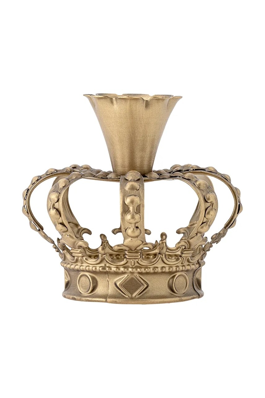 Dekoračný svietnik Bloomingville 13,5 x 12,5 cm žltá farba