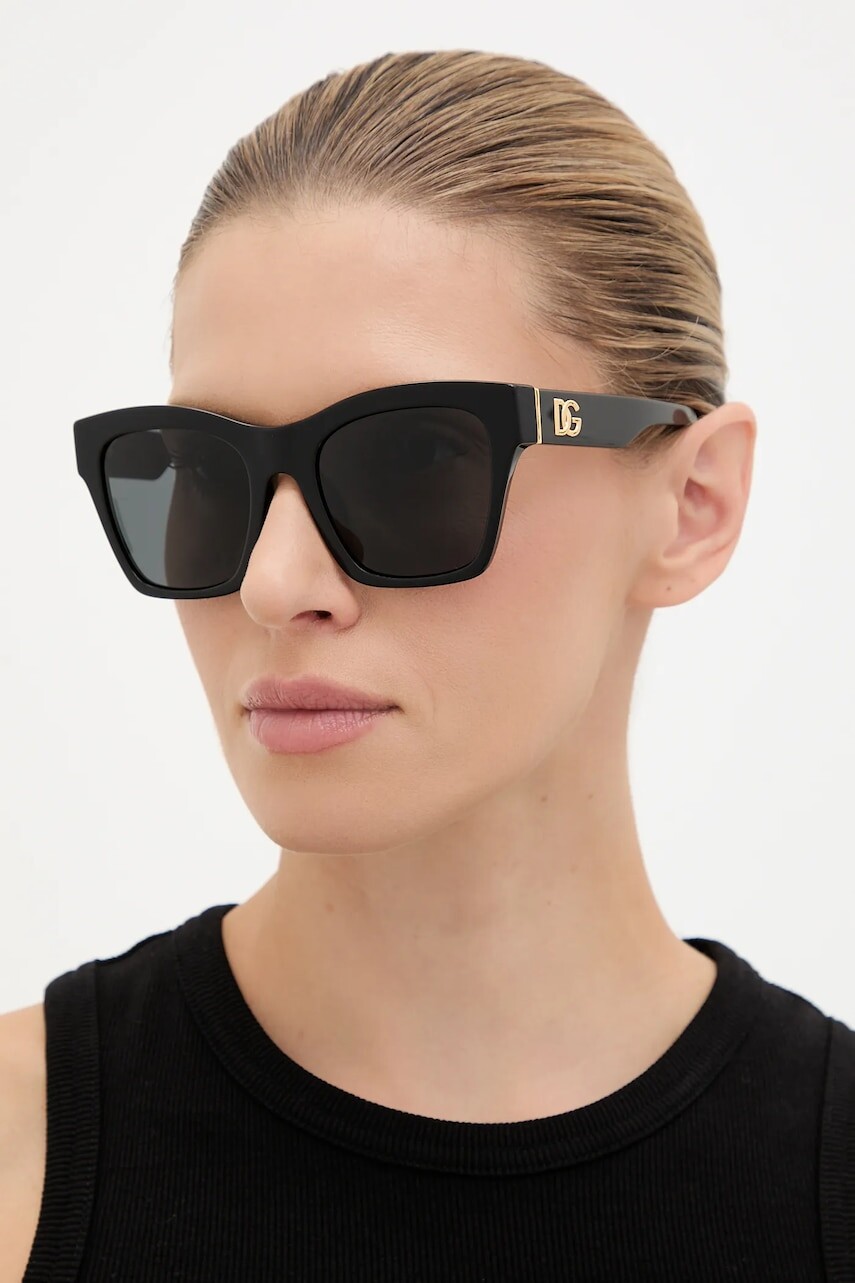 Slnečné okuliare Dolce & Gabbana čierna farba, 0DG4512