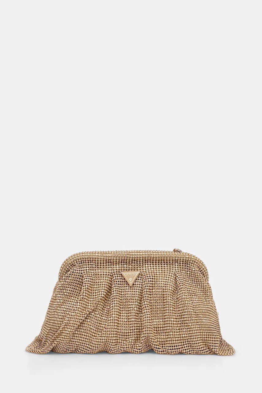 Listová kabelka Guess ZALINA zlatá farba, HWRP93 50710