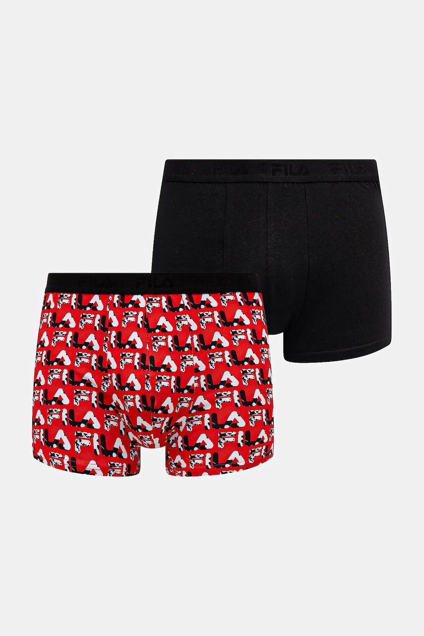 Boxerky Fila 2-pak červená farba, FU5345/2