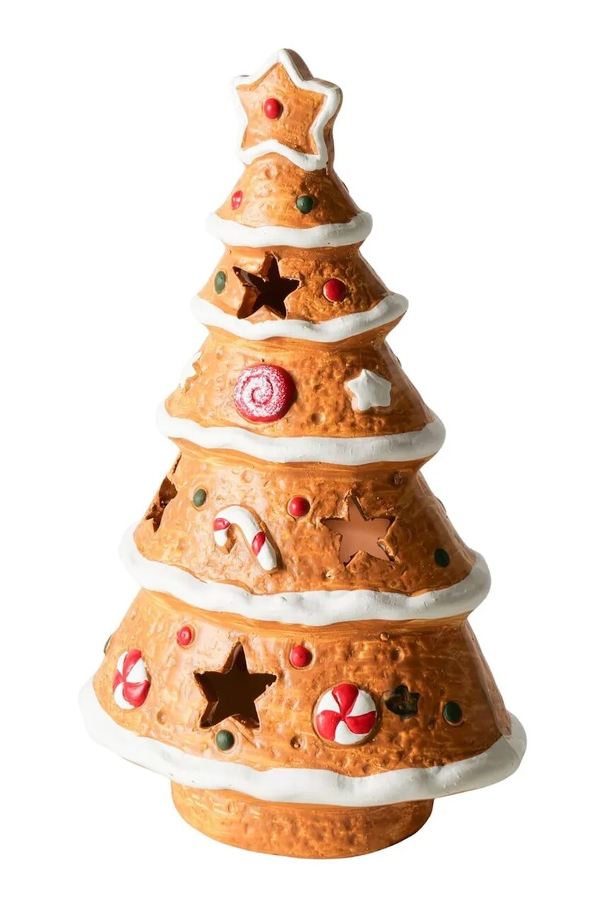 Led ozdobný vianočný stromček Boltze 18,5 cm oranžová farba