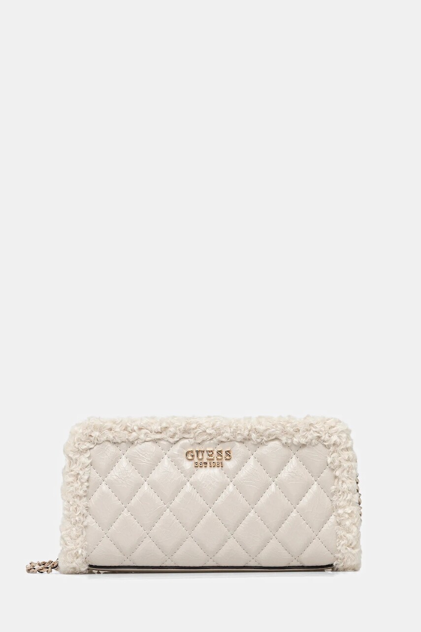 Kabelka Guess CRISTI béžová farba, HWTG81 39720