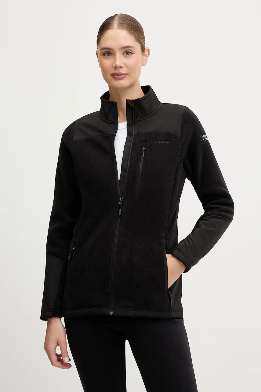 Športová mikina Viking Migano čierna farba, jednofarebná, 740/27/1153