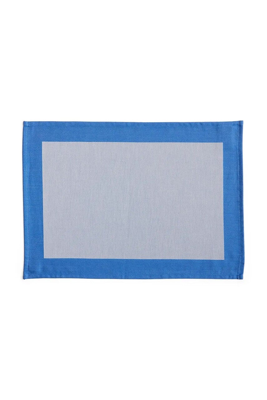 Prestieranie pod tanier HAY Ram 43 x 31 cm modrá farba