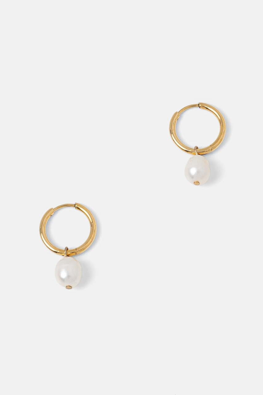 Pozlátené náušnice EDBLAD Perla 116656