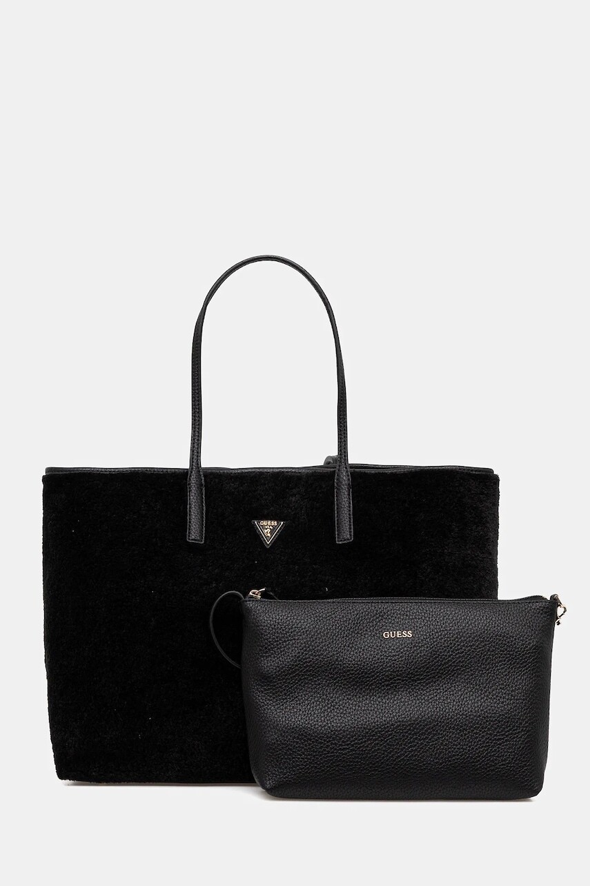 Kabelka Guess VICTTORIA čierna farba, HWWS95 14290