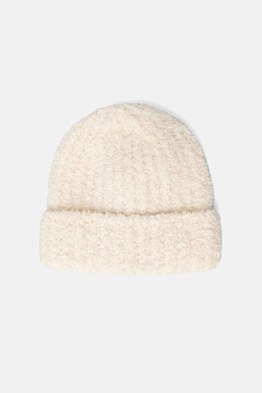 Čiapka Aldo béžová farba, COZYCLOUD.102