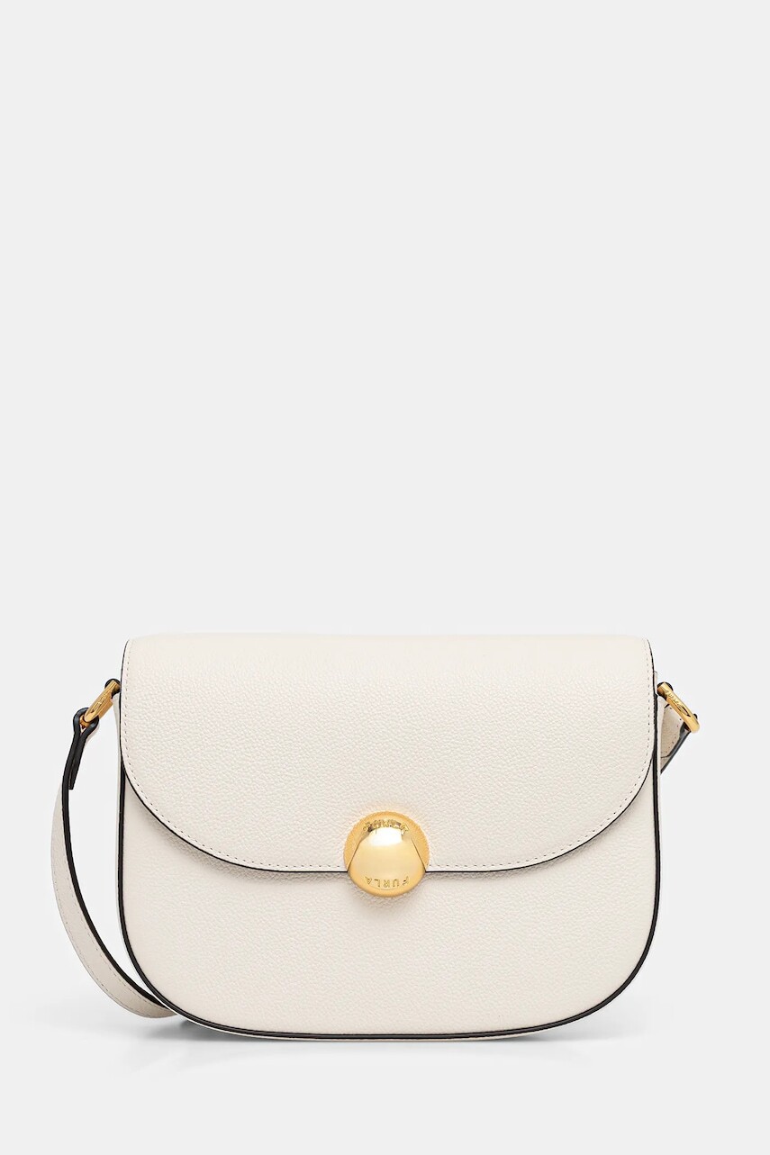 Kožená kabelka Furla Moonlight S béžová farba, WB01887 BX3036 PNN00