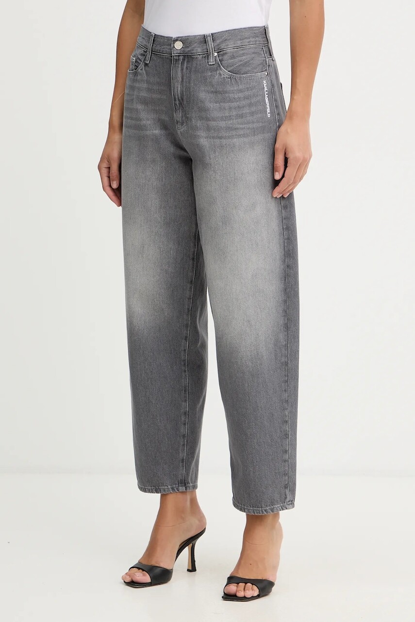 Rifle Karl Lagerfeld IKON vysoký pás, B1W10040