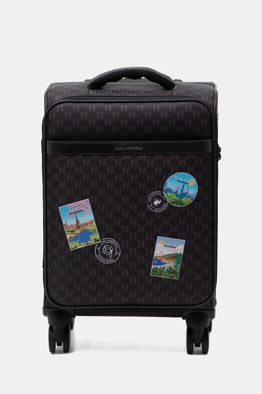 Kufor Karl Lagerfeld IKON MONOGRAM hnedá farba, B1W30253