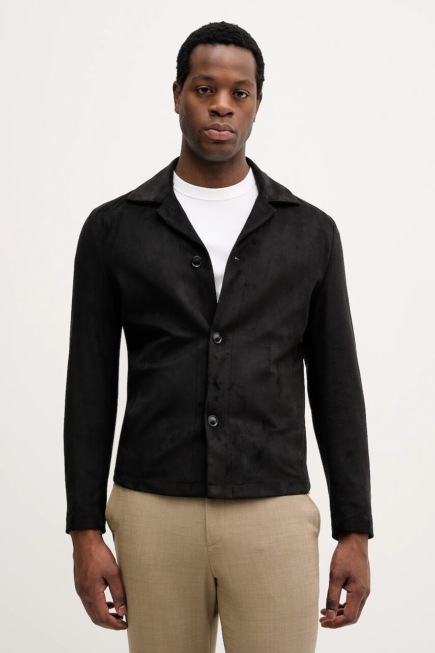 Bunda Sisley čierna farba, prechodná, 2WFNSW02G