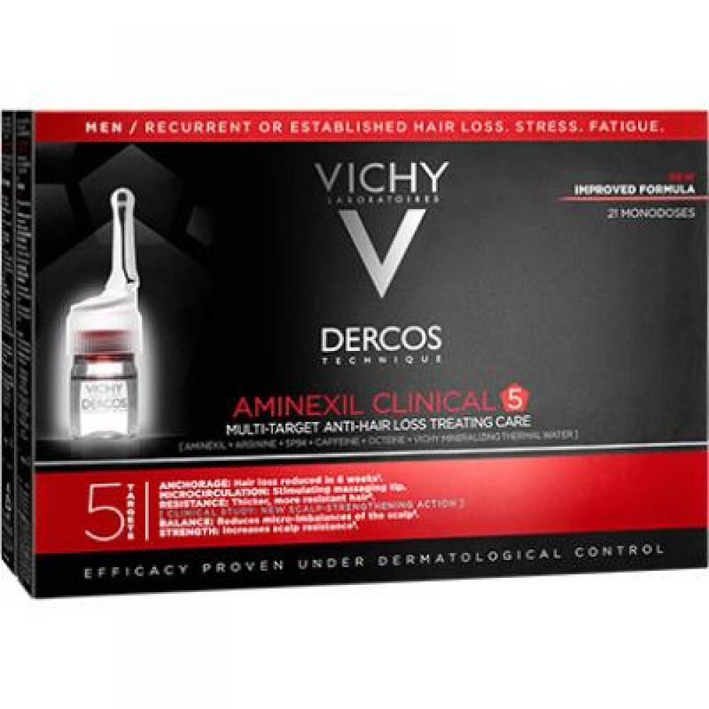 VICHY Dercos Aminexil Clinical 5 muži 21 x 6 ml