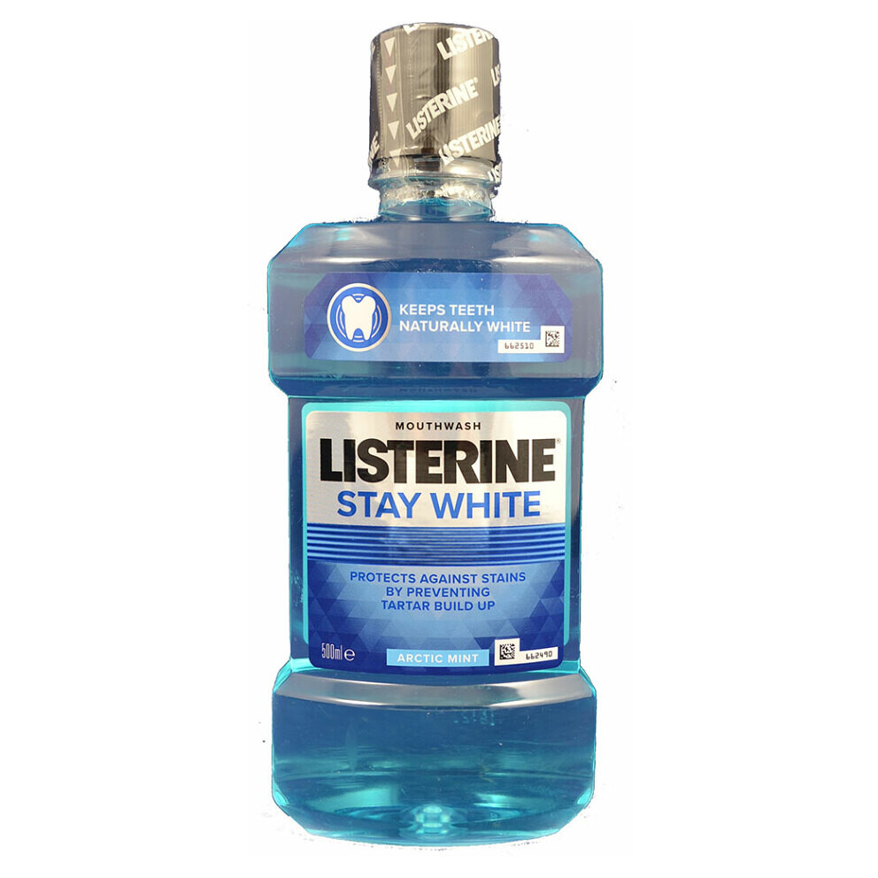 LISTERINE Stay White ústna voda 500 ml