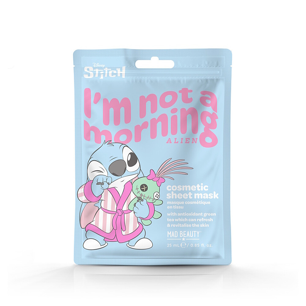 MAD BEAUTY Stitch amper antioxidačná textilná maska ​​na tvár 25 ml